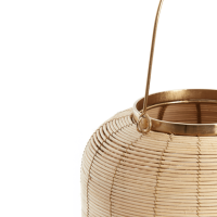 Light & Living Vivaro windlicht Ø24x36,5 cm - naturel