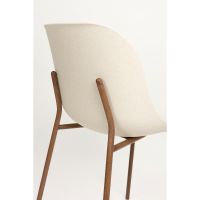 Puur Lou eetkamerstoel - wit