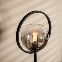 Jovani vloerlamp smoke glas 1L van het woonmerk Vurna