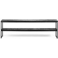 Vurna Boyd tv-meubel 150x30x45 cm - zwart