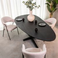 Label51 Rosie eetkamertafel 260x110 cm mangohout