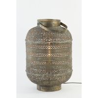 Light & Living Udupi tafellamp Ø31x45,5 cm - bruin goud