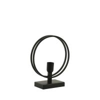 Light & Living Rudra tafellamp 25x10x30 cm - mat zwart