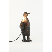 Light & Living Penguin tafellamp E14 16x13x34 cm - mat zwart
