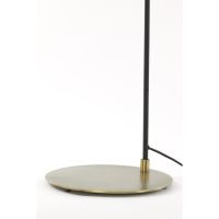 Light & Living Braja vloerlamp - mat zwart/antiek brons