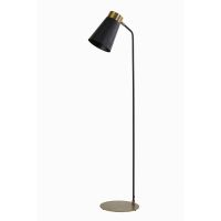 Light & Living Braja vloerlamp - mat zwart/antiek brons