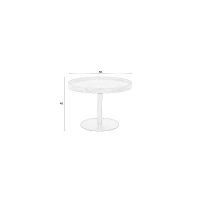 Puur Lars sidetable Oak M