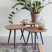 Puur Novi bijzettafelset (Set van 3)