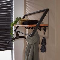 Leona kapstok 6 haaks acaciahout 100 cm van het woonmerk Fraaai