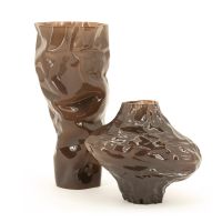 By-Boo Rias vaas bruin - klein