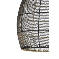 Light & Living Meya hanglamp Ø23x31 cm - zwart-goud
