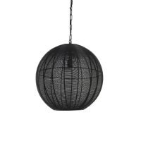 Light & Living Amarah hanglamp Ø50x54 cm - mat zwart