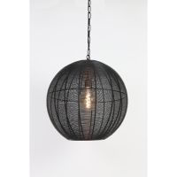 Light & Living Amarah hanglamp Ø50x54 cm - mat zwart