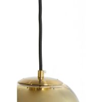 Light & Living Maeve hanglamp 7L - glas goud-helder/goud
