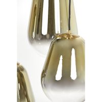 Light & Living Maeve hanglamp 7L - glas goud-helder/goud