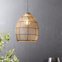 Meya hanglamp Ø30x37 cm metaal zwart van het woonmerk Light & Living