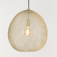 Moroc hanglamp Ø40x45 cm metaal goud van het woonmerk Light&Living
