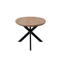Livingfurn Jesper ovale eettafel - 180 cm - hout - naturel