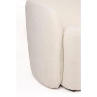 Puur Toby 3-zitsbank - wit