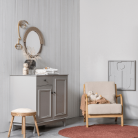 Lily opbergkast grenen 98 cm clay van het woonmerk Woood