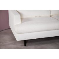 Vurna Trisha 3-zits hoekbank rechts stof - naturel