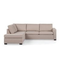 Vurna Angel 3-zits hoekbank links stof - beige