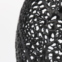 Sinula tafellamp Ø33x52 cm mat zwart van het woonmerk Light&Living