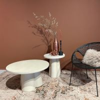 Brix Sandy bijzettafel 80 cm - beige