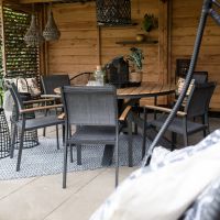 Arezzo terrasstoel textileen