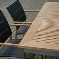 Tuintafel Marmaris RVS Uitschuifbaar