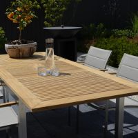 Tuintafel Marmaris RVS Uitschuifbaar