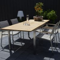 Tuintafel Marmaris RVS Uitschuifbaar