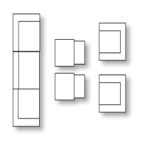 Loungestoel Perugia - grijs