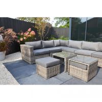 Loungestoel Perugia - grijs