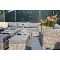 Loungestoel Perugia - grijs