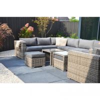 Loungestoel Perugia - grijs