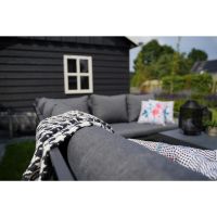 Loungetafel Tormenta 130x75 cm - antraciet
