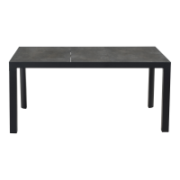 Tuintafel Murcia nuance 160x90 cm - antraciet