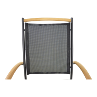 Stapelstoel Monza - zwart