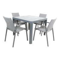 Stapelstoel Fardau nuance - zwart