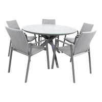 Stapelstoel Fardau nuance - zwart