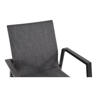 Stapelstoel Fardau nuance - zwart