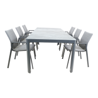 Stapelstoel Fardau nuance - zwart