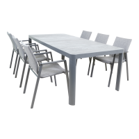 Stapelstoel Fardau nuance - zwart