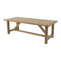 Tuintafel Castle recycled teak 240x100 cm - naturel