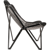 Aztec vlinderstoel zwart/wit