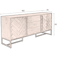 Dutchbone Dressoir Class