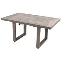 Loungetafel hoog Prato Pardo 140x85 cm - bruin