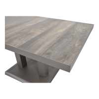 Loungetafel verstelbaar Prato Pardo 140x85 cm - bruin