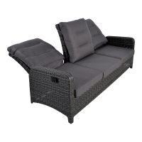 Loungebank Soho Forte - antraciet